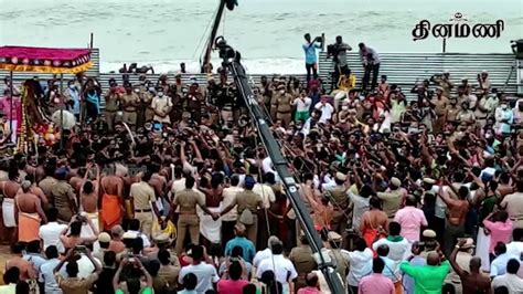 திருச்செந்தூரில் பக்தர்களின்றி நடைபெற்ற சூரசம்ஹாரம் Tiruchendur