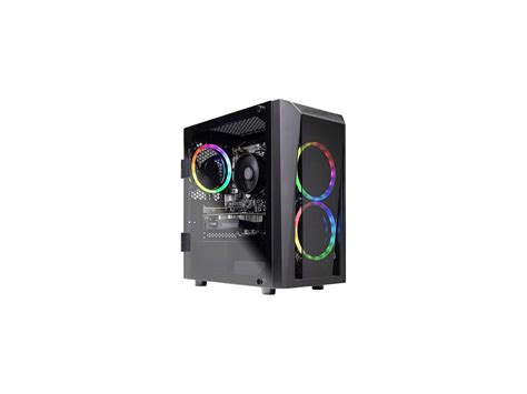 Refurbished Skytech Blaze II Gaming Computer PC Desktop Ryzen 5 3600