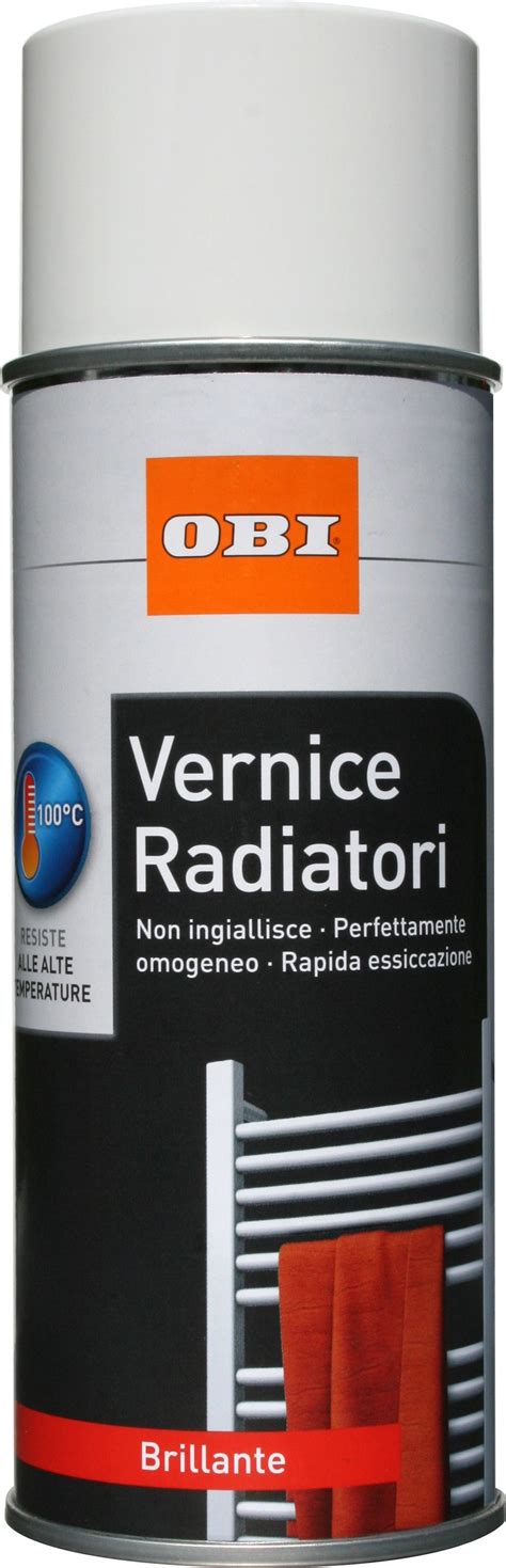 Obi Vernice Spray Radiatori Brillante Bianco Ml Obi