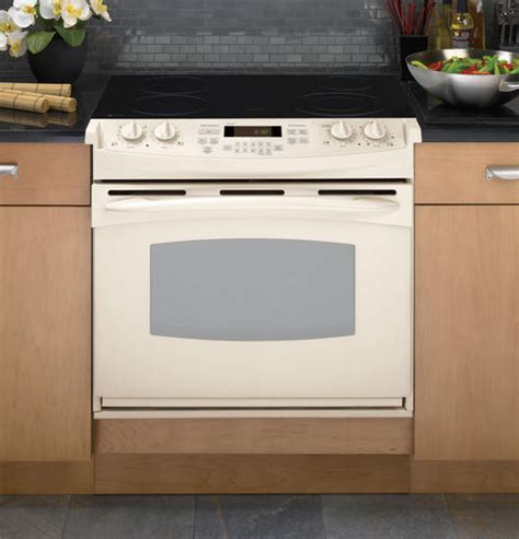 Ge Pd900dpcc 30 Inch Drop In Electric Range With 44 Cu Ft Truetemp Oven 4 Ribbon Elements