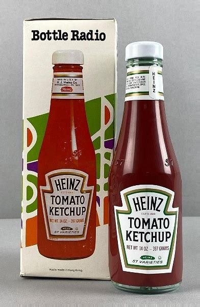 Heinz Tomato Ketchup Bottle Radio