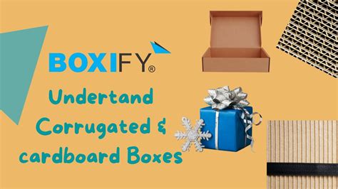 Cardboard Vs Corrugated Boxes Understanding The Differences Youtube