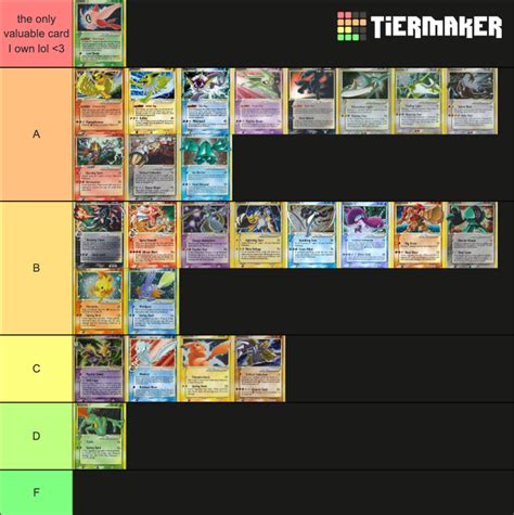 Gold Star Pokemon Cards Tier List Community Rankings Tiermaker