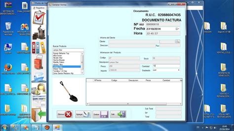 Sistema De Facturacion E Inventario Youtube