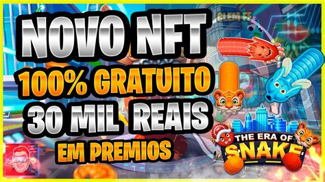 NOVO JOGO NFT GRÁTIS JOGO DA COBRINHA 30 MIL REAIS EM PREMIOS