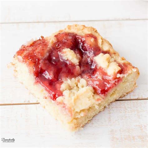 Strawberry Cream Cheese Bars - Domestically Speaking