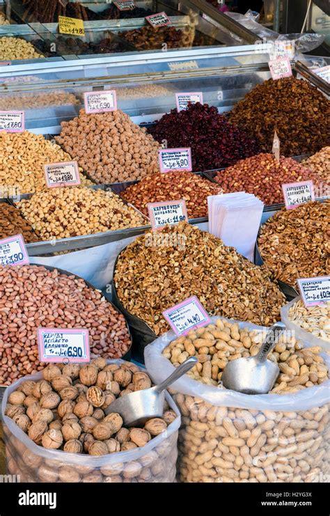 Nut Shop Display Of Nuts Hi Res Stock Photography And Images Alamy