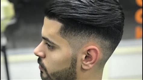 Classic Slick Back Hairstyle And Arabic Shaving 2019 Youtube