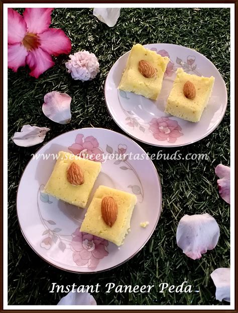 Instant Paneer Peda Recipe Seduce Your Tastebuds