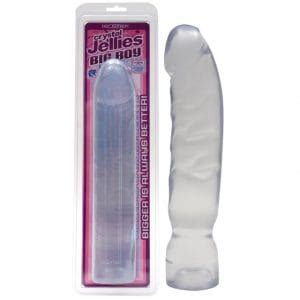 Crystal Jellies Big Boy 12 Inch Dildo Clear Satisfaction