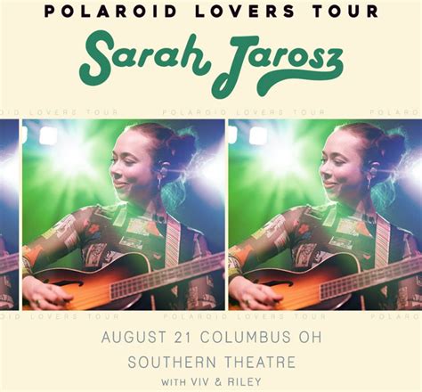 Sarah Jarosz Polaroid Lovers Tour Wednesday Aug 21 2024 8 00 PM