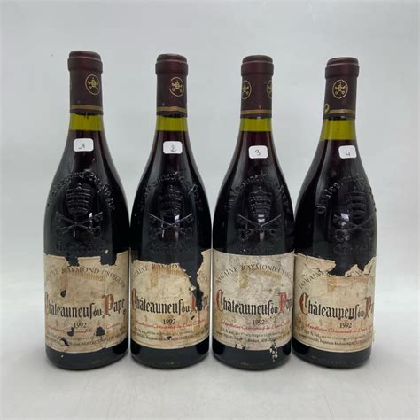 Châteauneuf du Pape Rouge Domaine Raymond Usseglio Fils 1992