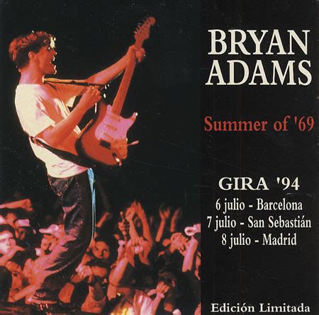 Bryan Adams - Summer Of '69 (CD, Single, Limited Edition, Promo) | Discogs