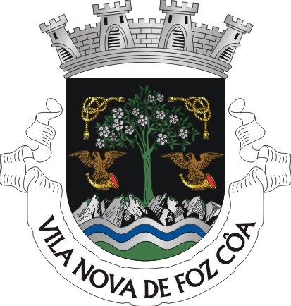 Arms crest of Vila Nova de Foz Côa Brasão de Vila Nova de Foz Côa