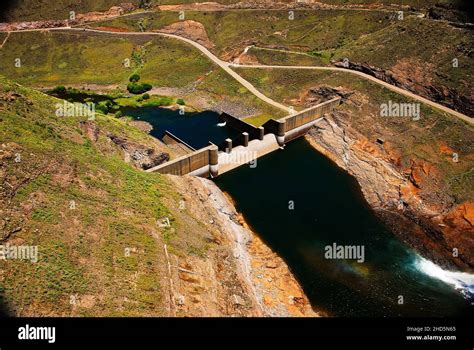 The Katse Dam Lesotho Is The Highlands Water Project In Africa Stock