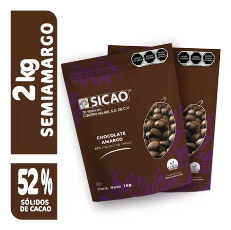 Chocolate Sicao Semiamargo Callebaut Cacao Kg Env O Gratis