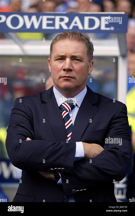 Rangers manager ally mccoist hi-res stock photography and images - Alamy