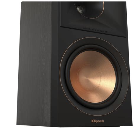 Klipsch RP 600M II Caixas Acústicas Bookshelf Ebony Par Heinrich