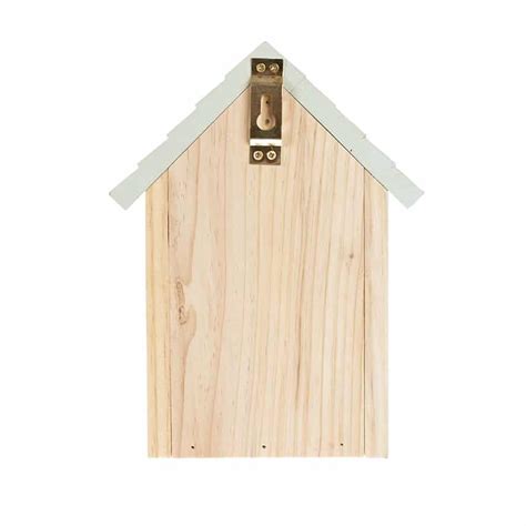 Blue Tit Bird House Maison White