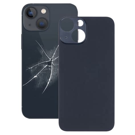 Easy Replacement Big Camera Hole Glass Back Battery Cover For Iphone