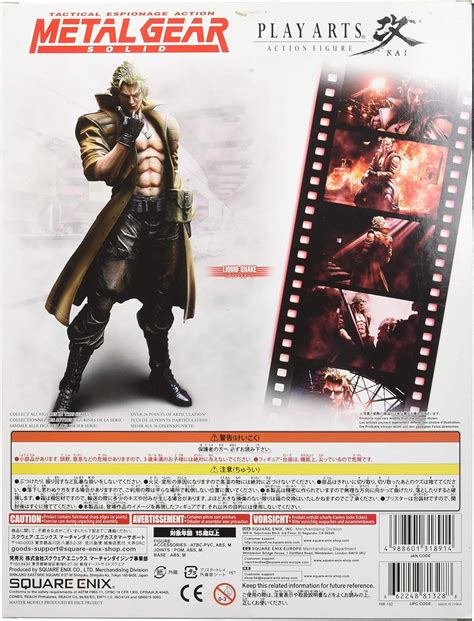 Buy Square Enix Metal Gear Solid Play Arts Kai Liquid Snake Action