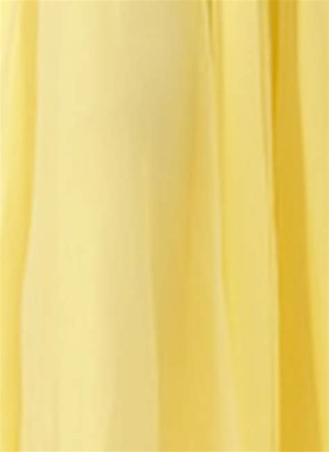 Buy Yellow Georgette Embroidered Dress Party Wear Online At Best Price