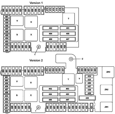 Mercedes Benz C Class W205 2015 2019 Fuse Diagram •