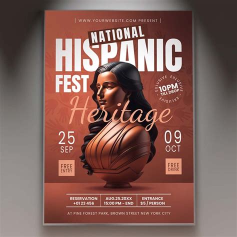 Download Hispanic Heritage Festival Flyer Psd Template Exclusiveflye