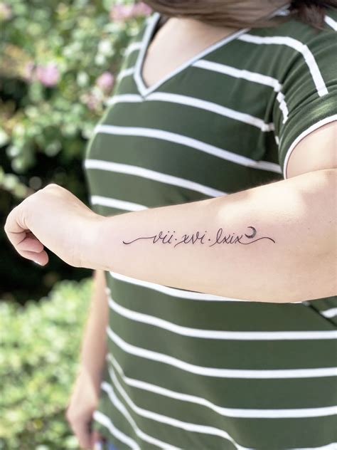 Cursive Roman numeral tattoo | Roman numeral tattoo font, Roman numeral ...