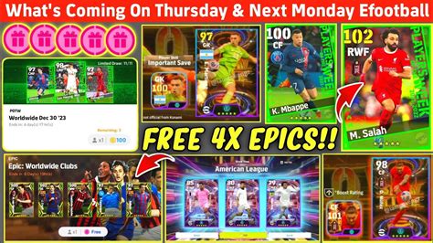 😱 Whats Coming On Thursday And Next Monday Efootball 2024 Mobile 4