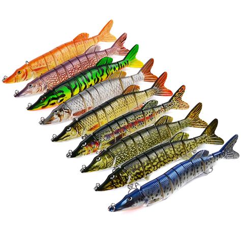 Aliexpress Buy Bass Pike Fishing Bait Lure Swimbait Life Like