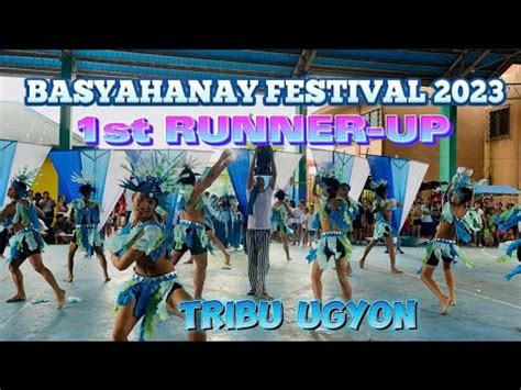 1ST RUNNER UP TRIBU UGYON BASYAHANAY FESTIVAL 2023 Brgy Mambulac