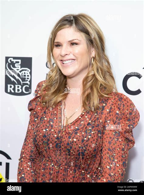 New York Ny January 24 2020 Jenna Bush Hager Wearing Dress By Ulla