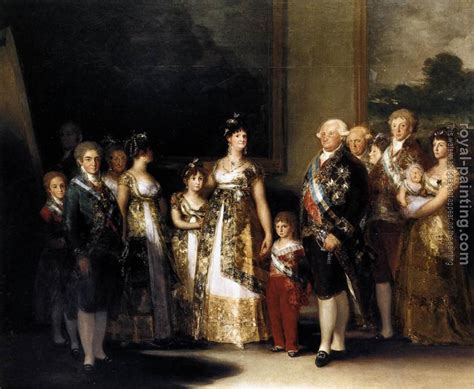 Charles IV and his Family by Francisco De Goya | Oil Painting Reproduction