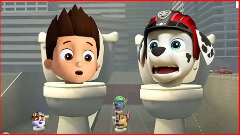 PAW Patrol Skibidi Toilet Meme Song Part 2 YouTube