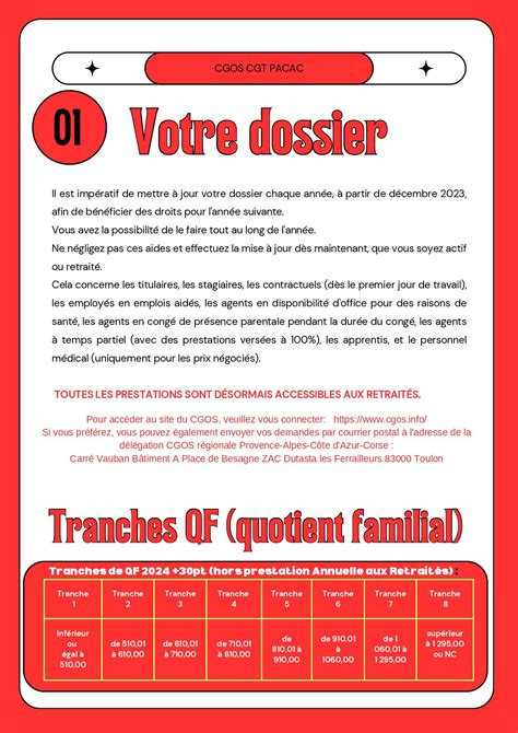 Guide Cgos Cgt Centre Hospitalier Avignon