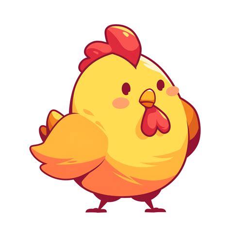 hen cartoon character