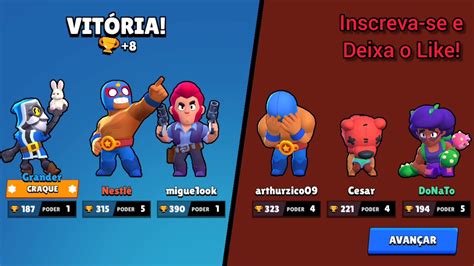 Algumas Partidas De Brawl Stars Youtube