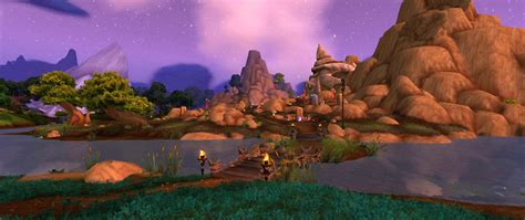 World Of Warcraft Nagrand Draenor Region The Beauty Of Nagrand At