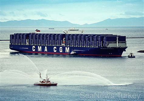 Cma Cgm Benjamin Franklin The Largest Vessel Ever To Call The Us