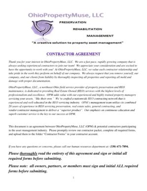 Fillable Online Please Thoroughly Read The Entirety Of This Agreement