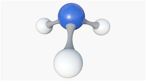 Ammoniakmolek L Mit Pbr K K D Modell Turbosquid