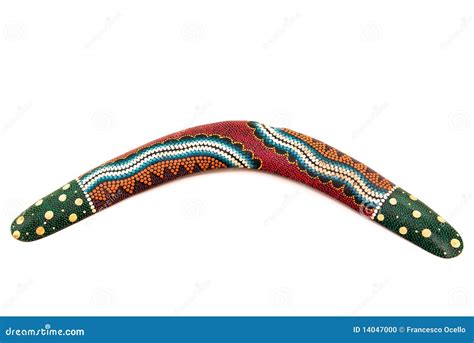 Australian Boomerang Stock Photo Image Of Handmade Retro 14047000