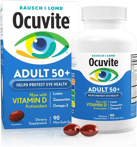 Amazon Ocuvite Eye Vitamin Mineral Supplement Contains Zinc