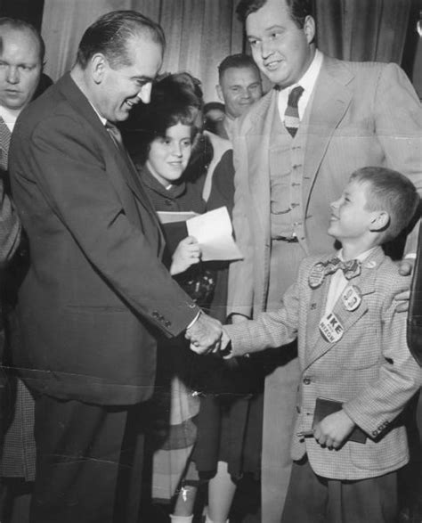 Mccarthy And An Admirer Photograph Wisconsin Historical Society