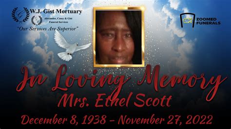 Remembering Ethel Scott Obituaries Wjgist