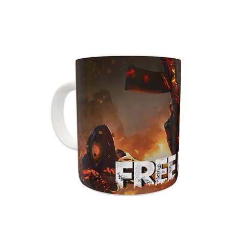 Caneca Free Fire Redenção e Fúria SempreTech Distribuidora