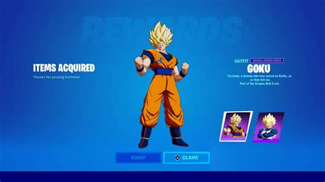 How To Get Goku Vegeta Skin In Fortnite Unlock Ultra Instinct Goku