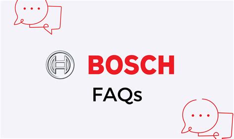 Find The Answers To Your Bosch Questions With Our Faqs