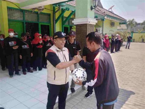 Kepala Dinas Pendidikan Kabupaten Kediri Sampaikan Pesannya Dalam Pembukaan Turnamen Sepak Bola